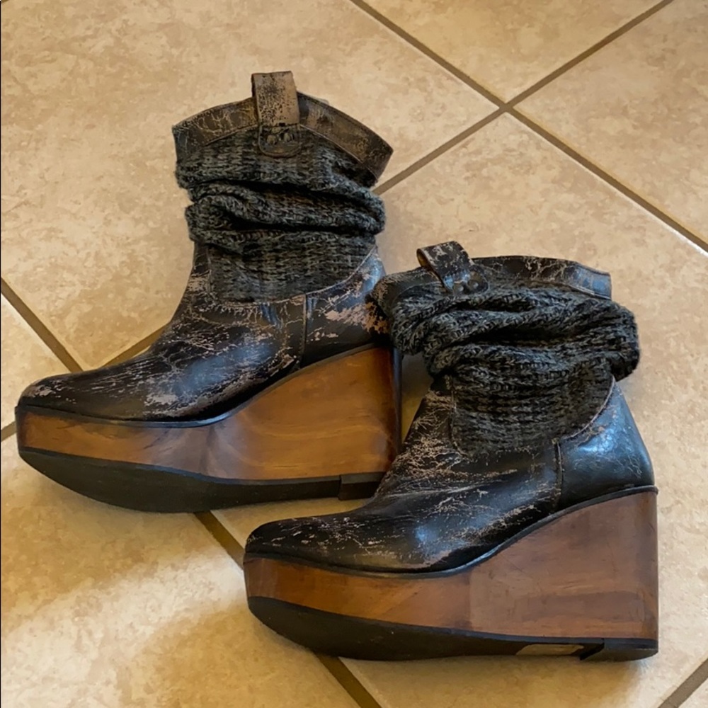 Bed Stu Wedge Shoe